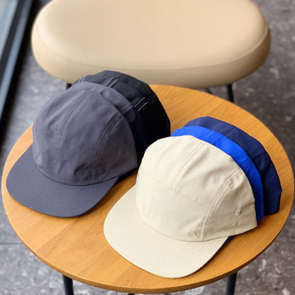 Boné de beisebol plano grande de 63cm de secagem rápida para homens e mulheres leve, respirável, esportivo, aba curta, 5 painéis, chapéu de corrida, bonés de nylon para homens