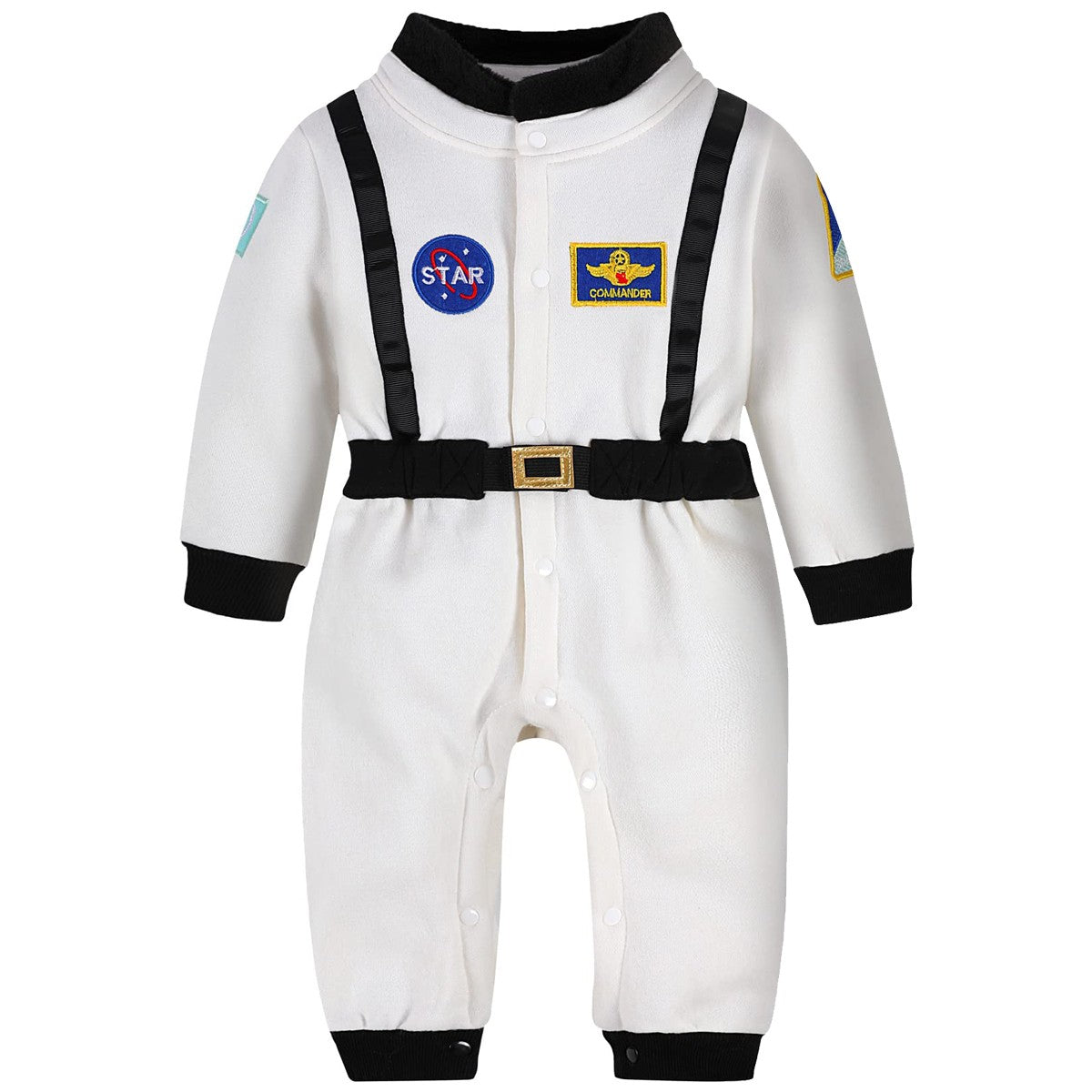 Toddler Astronaut Costume Baby Boys Space Suit Rompers Infant Halloween Birthday Party Cosplay Fancy Dress Jumpsuit