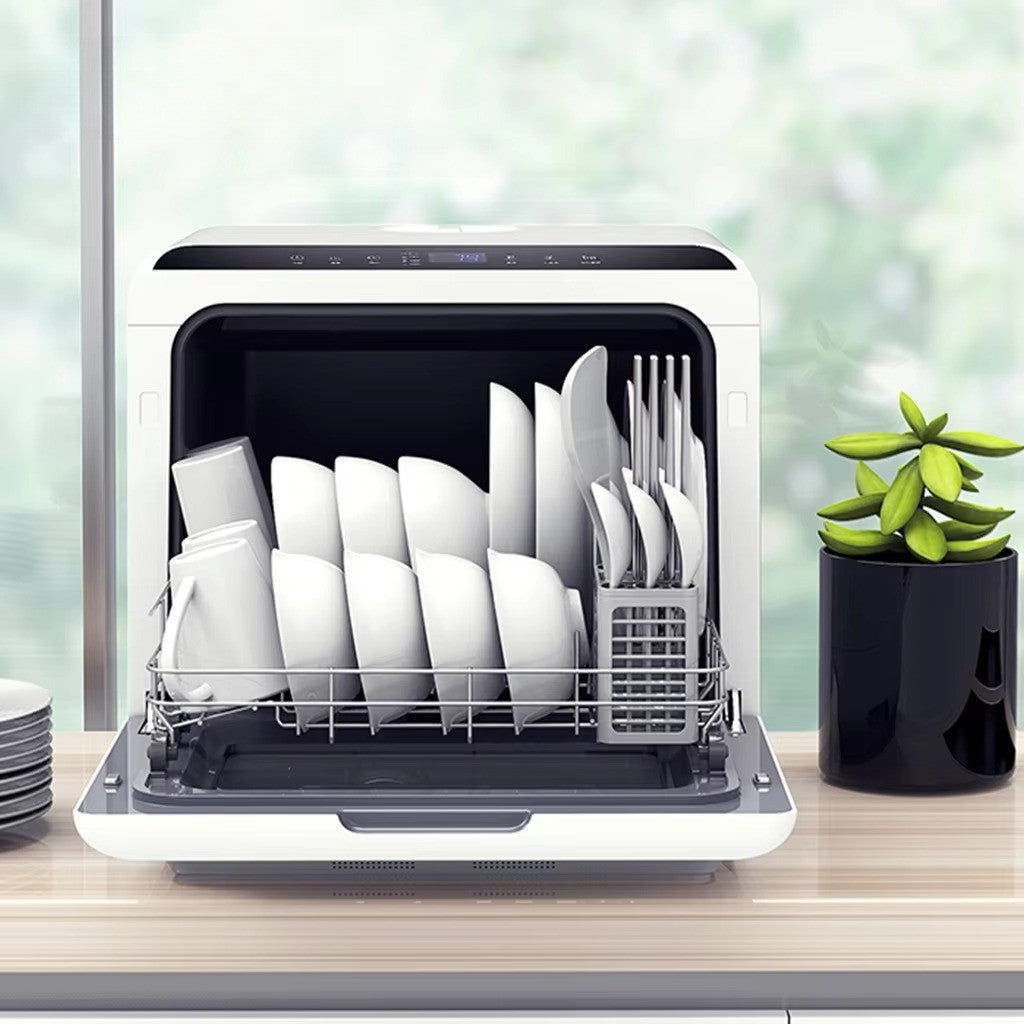 New Arrival Household Mini Automatic Dishwasher Drying Dishwasher Machine Free Installation Desktop Dishwasher