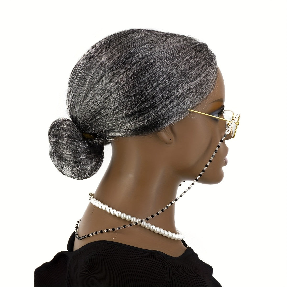 Cos wig gray wig granny synthetic wig anime party festival party