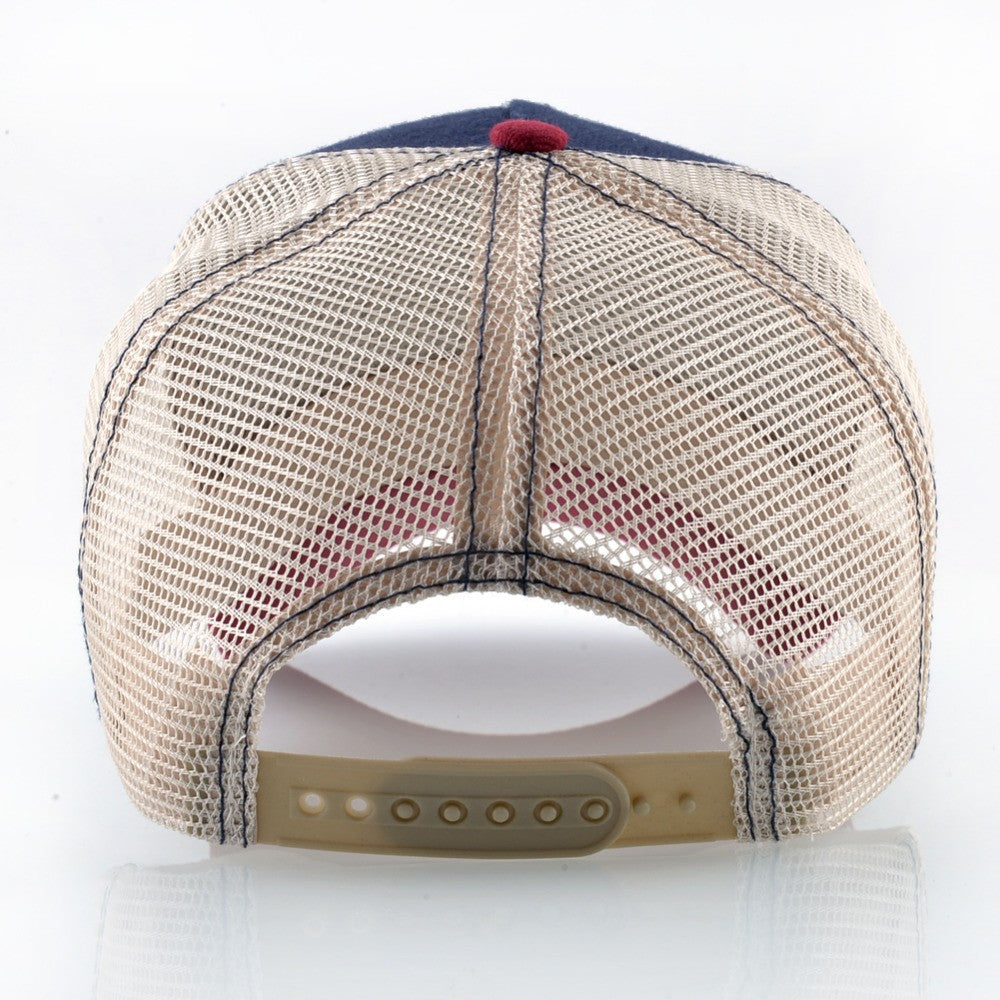 Embroidery Baseball Caps Men 2019 Eagle Snapback Hats For Women Fashion USA Hip Hop Bones Breathable Mesh Streetwear Trucker Cap