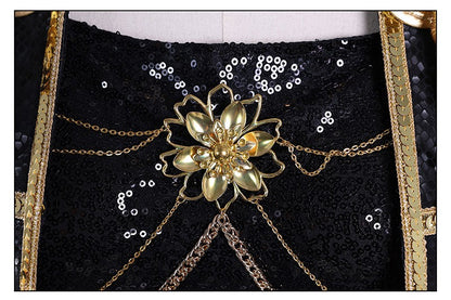 Black Golden Rumi Zoey Mira Cosplay Cosplay Costume Wig Women Suit Halloween Party Role Playing Outfit