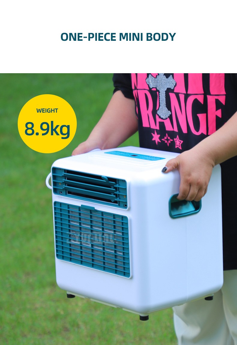 2025 Versão 3800BTU Ar Condicionado Pequeno para Acampamento Climatização Máquina de Resfriamento Móvel