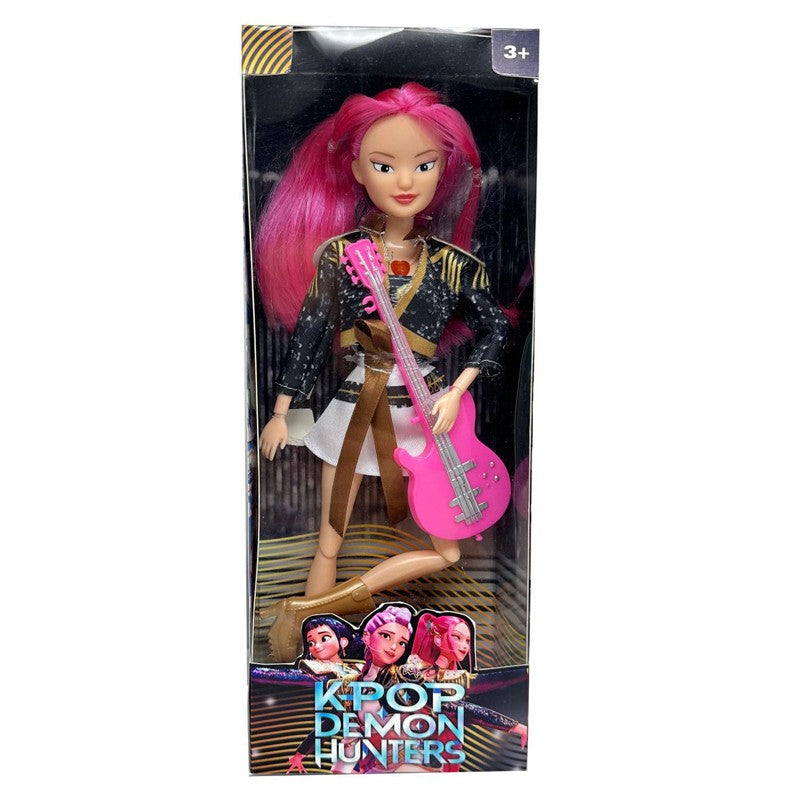 NOVAS Bonecas de Brinquedo Kpop Demon Hunters Bonecos de Ação Rumi Mira Zoey Lindas Princesas Bonecas para Meninas de Plástico Brinquedo DIY para Meninas