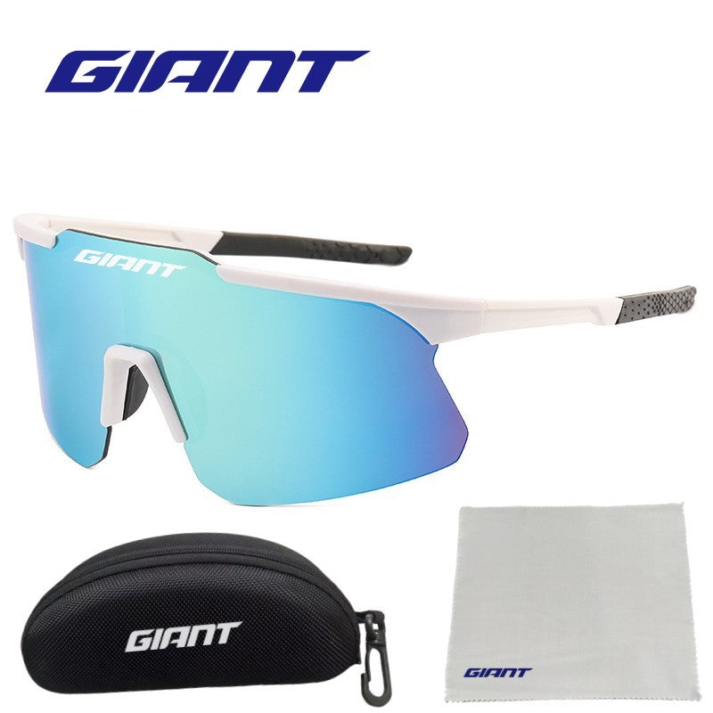 Óculos de sol esportivos gigantes masculinos e femininos para ciclismo ao ar livre, bicicleta, direção, viagem, podem ser combinados com um estojo de pano para óculos.