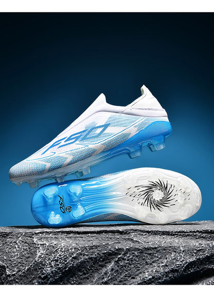 Men Society Soccer Shoes Cleats FG/TF Professional Original Women Football Boots Grass Indoor Training Unisex Non Slip Sneaker