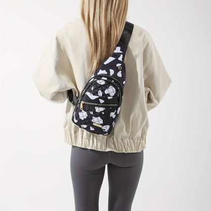 Lightweight & Comfortable Quilted Crossbody Chest Bag, Perfect for Daily Use, Casual Outings & Travel Women Sling Shoulder Purse