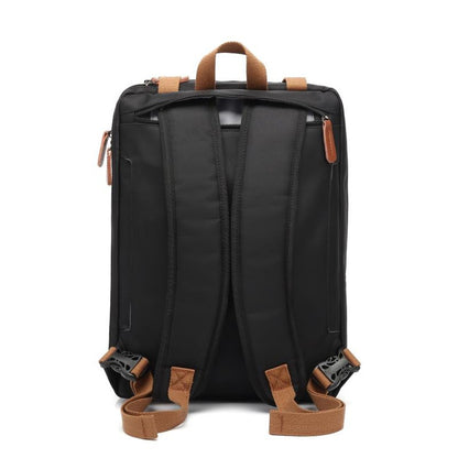 Nova Mochila Conversível Multifuncional 2025 Mochila para Notebook de 15,6/17,3 Polegadas Mochila de Viagem de Negócios Mochila Escolar de Nylon Impermeável