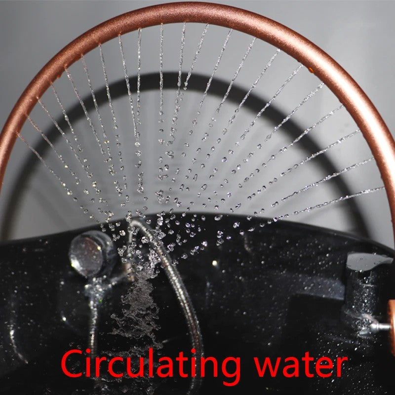 Equipamento de spa capilar Terapia aquática Circulação de água Chuveiro cascata para lavatório de salão Cama de salão Equipamento de salão estilo japonês