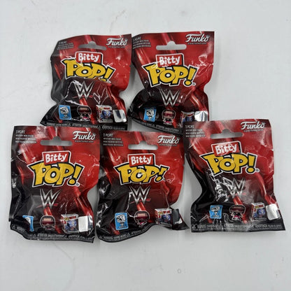 Wrestle Mania Wwe Funko Caixa Surpresa Dwayne Johnson Steve Austin Mini Boneco de Ação Modelo Caixa Mistério de Surpresa Decoração de Mesa