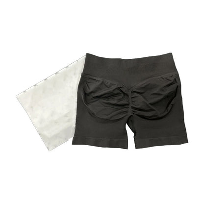 D-logo Impact Shorts Seamless Scrunch Bum Workout Gym Shorts Low Ribbed Waist Band Yoga Short Booty Hight Stretch Running shorts