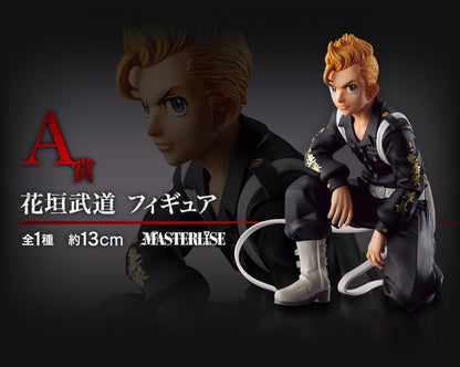 Em estoque Original Banpresto Ichiban Kuji Tokyo Revengers Hanagaki Takemichi Draken Matsuno Chifuyu Mikey Figure Anime Modelo Brinquedo