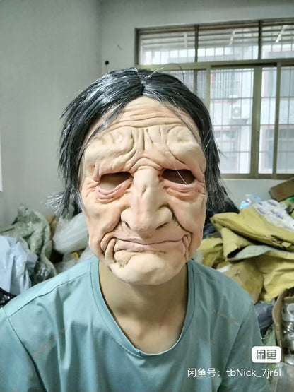 Halloween Latex Full Head Mask for Adults & Kids Animal, Pumpkin, Fox, Dog, Panda, Monkey Character Cosplay Costume Accessory