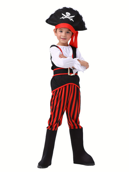 Little Boys Girls Halloween Children's Pirate Costumes for Boys Kids Children Pirate Costume Fantasia Infantil Cosplay Clothing