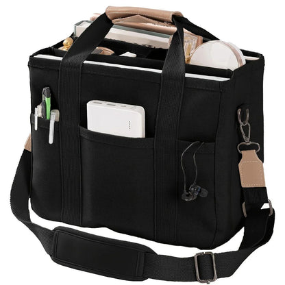 Multi Pocket Women's Canvas Handbag Large Capacity Casual Tote Bag Shopper Shoulder Bag For Female Mummy Bag