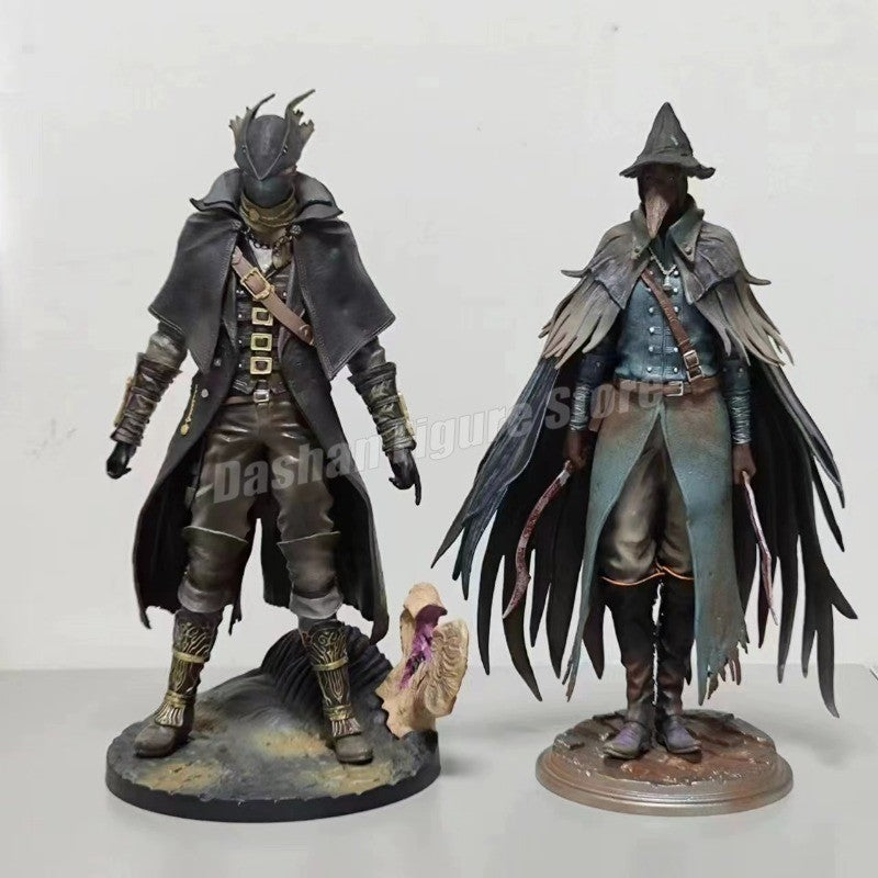 Bloodborne The Old Hunters Action Figure Statue 31cm Collection Ornaments Game Hunter Eileen The Crow Henryk Figurine Model Toys