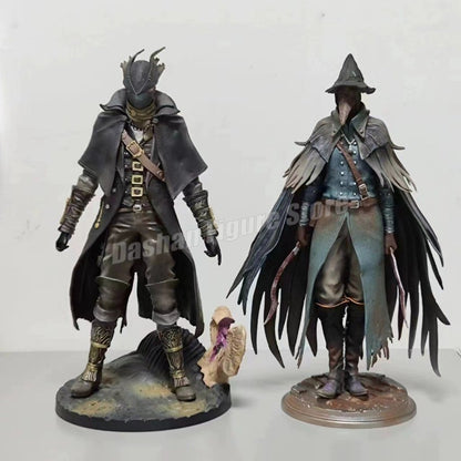 Bloodborne The Old Hunters Action Figure Statue 31cm Collection Ornaments Game Hunter Eileen The Crow Henryk Figurine Model Toys