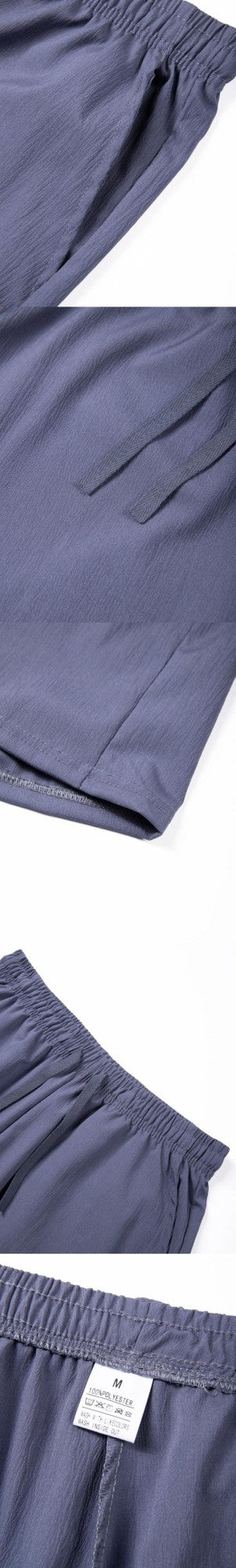 Summer New Men's Breathable Whiter Shorts Hawaii Beach Pants Male Solid Color Trousers Loose Versatile Streetwear 3XL For Men