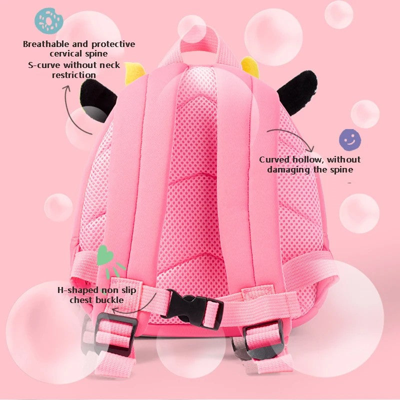 Mochilas Escolares Infantis de Moda Animais Biomiméticos 3D Mochila Infantil para Meninos e Meninas Mochilas Escolares Mini Mochila de Livros