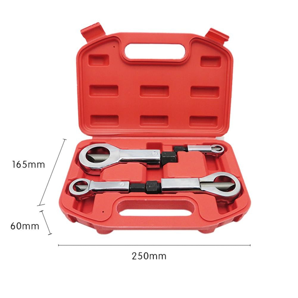 Ferramentas Manuais para Quebrar e Remover Porcas Danificadas, Ferrugem - Abridor de Porcas de 9-27mm