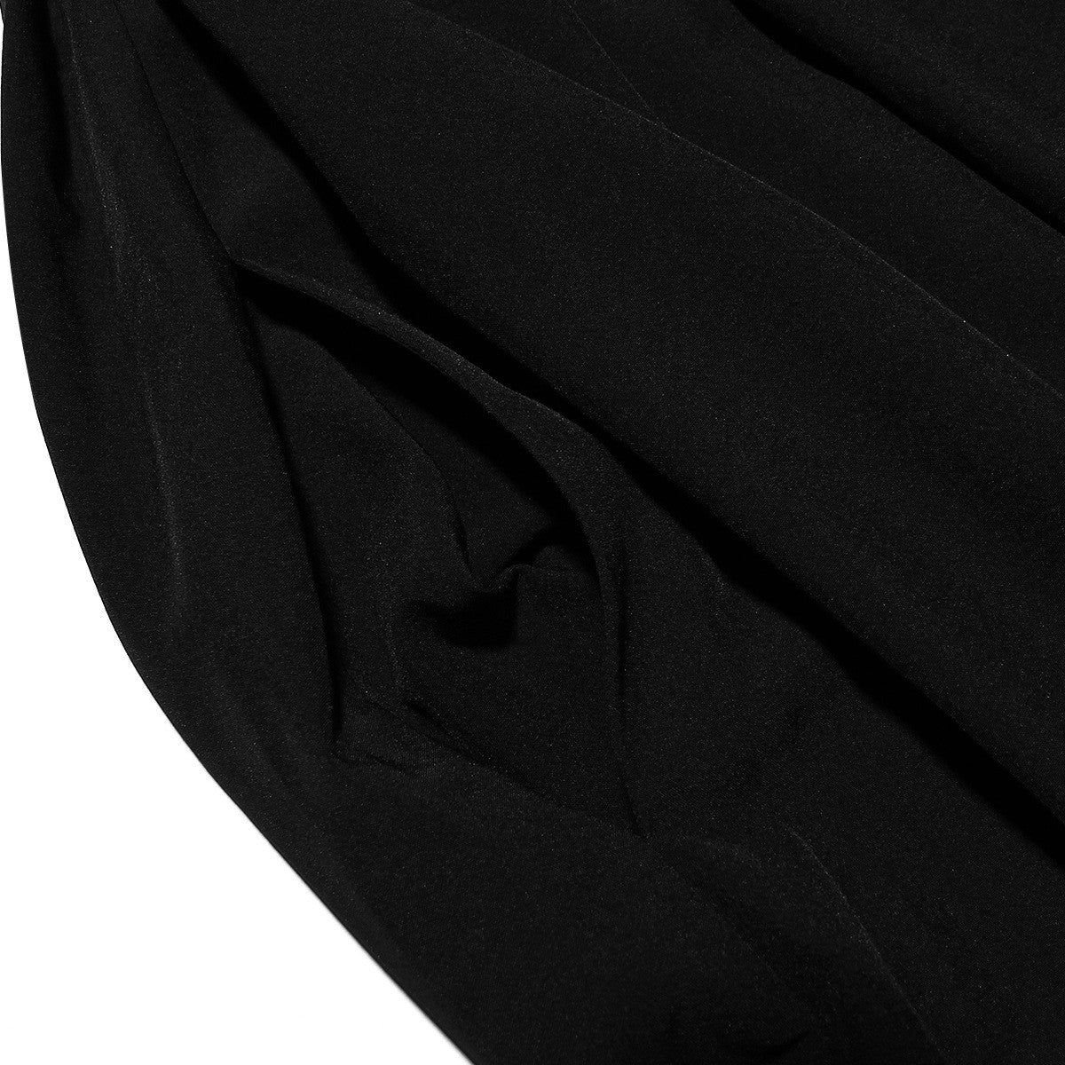 Suninheart Black Elegant Wedding Events Dress Sexy Strapless Corset Dress Midi C