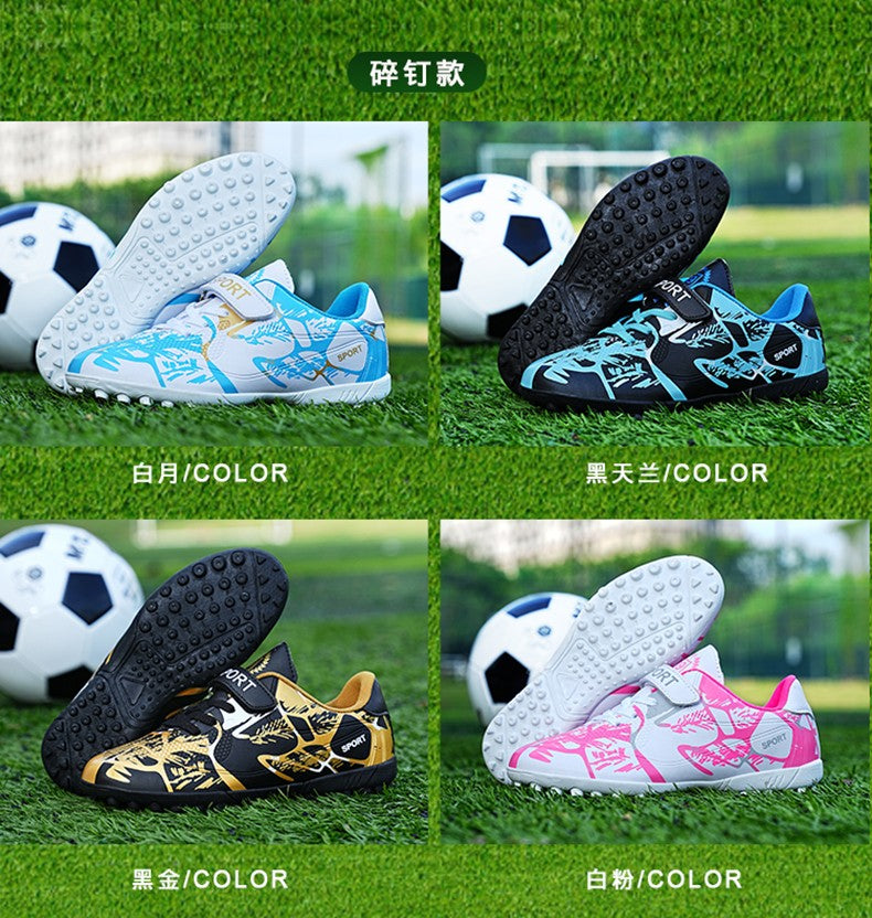 New Kids Football Shoes Match Soccer Shoes Indoor Football Field Boots Grass Training Original  Professional Sneaker Comfortable