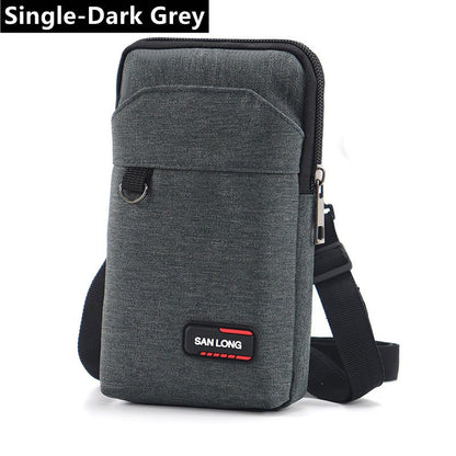 New Waterproof Waist Bag Purse Single/double Layer Outdoor Military Waist Fanny Pack Men Phone Pouch Camping Hunting Bags