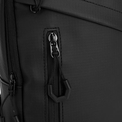 Men's Stylish Shoulder Sling Bag - Compact Waist Pouch with Multiple Compartments (Fits Phone, Wallet & Keys) Chest Pack