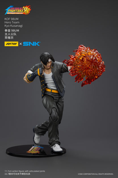 1/18 JOYTOY Boneco de Ação SNK KOF 98UM Equipe de Heróis Kyo Kusanagi Goro Daimon Benimaru Nikaido Modelo de Anime Brinquedo