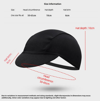 Classic Retro Red Blue Green Polyester Cycling Caps Summer Breathable Sports Quick Dry Bicycle Hat Men and Women