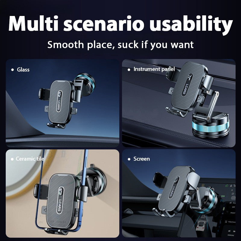 Suporte Veicular para Celular Novo Rotação Multi Ângulos Painel Sucção Compatível com a Maioria dos Smartphones Acessórios para Carro