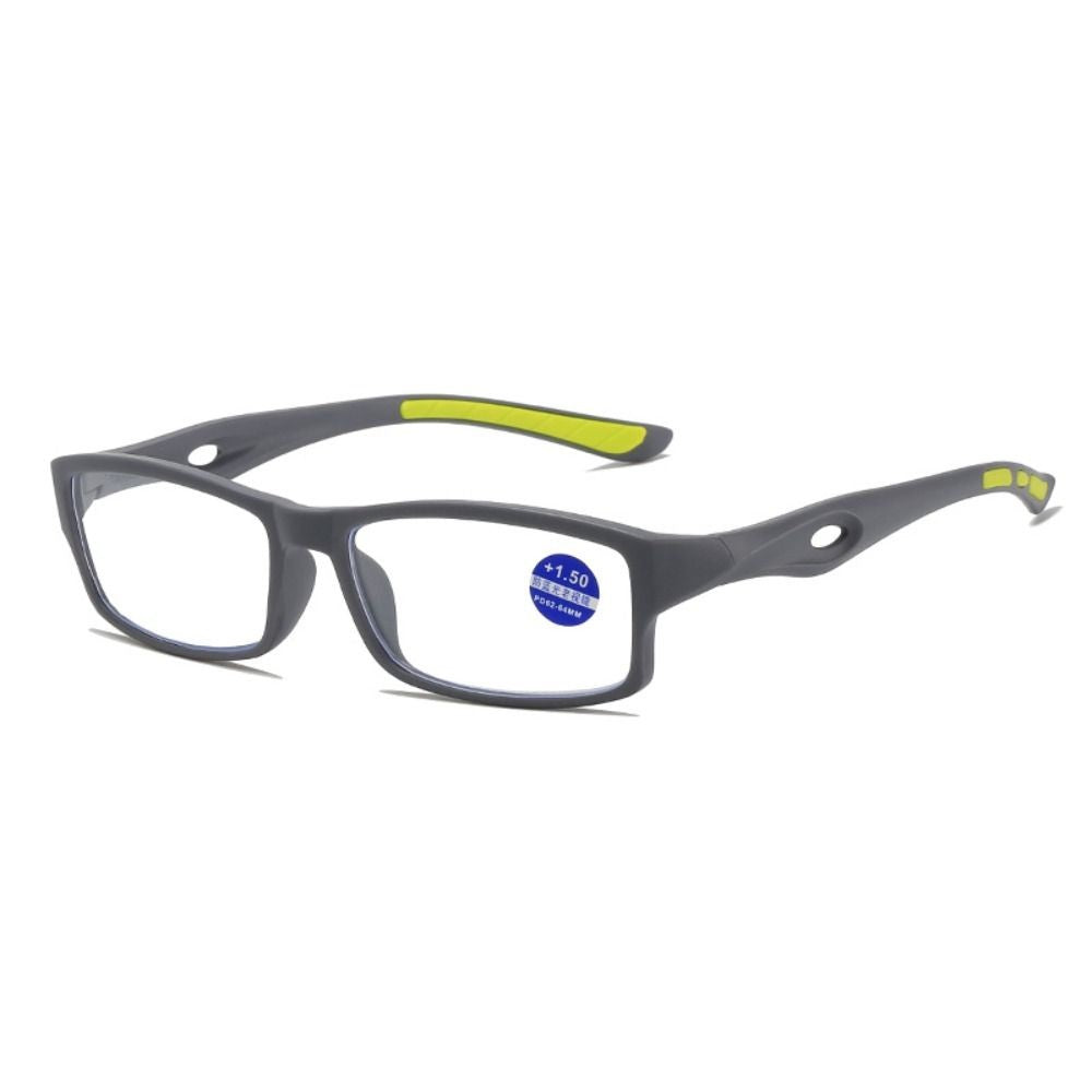 Sport Men Reading Glasses Ultralight Anti-blue Light Presbyopia Eyeglasses Women Men Far Sight Optical Eyewear Diopters +100+400