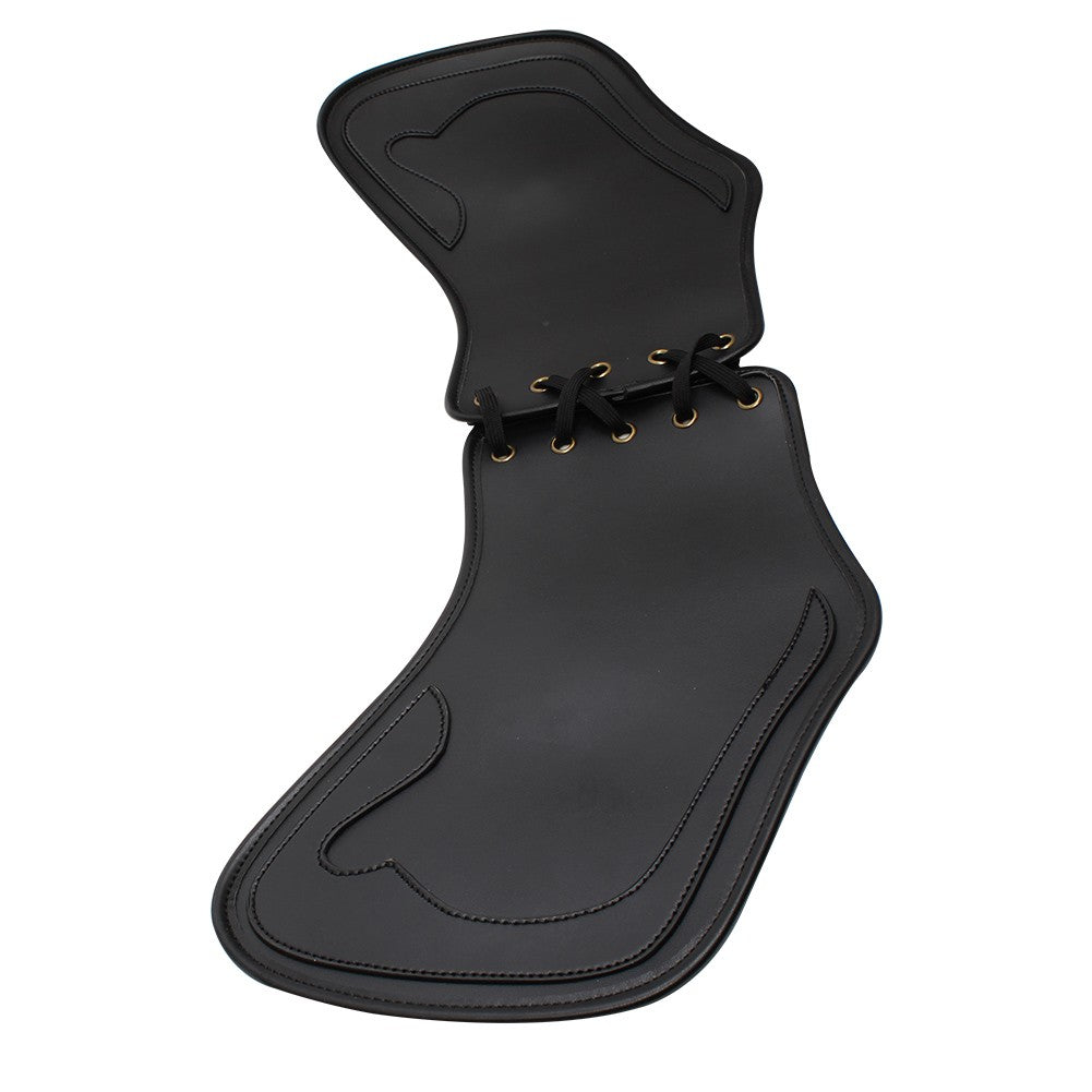 Escudos defletores de calor de couro PU universal para motocicletas Harley Touring Street Road Glide Dyna Fatboy Softail Sportster