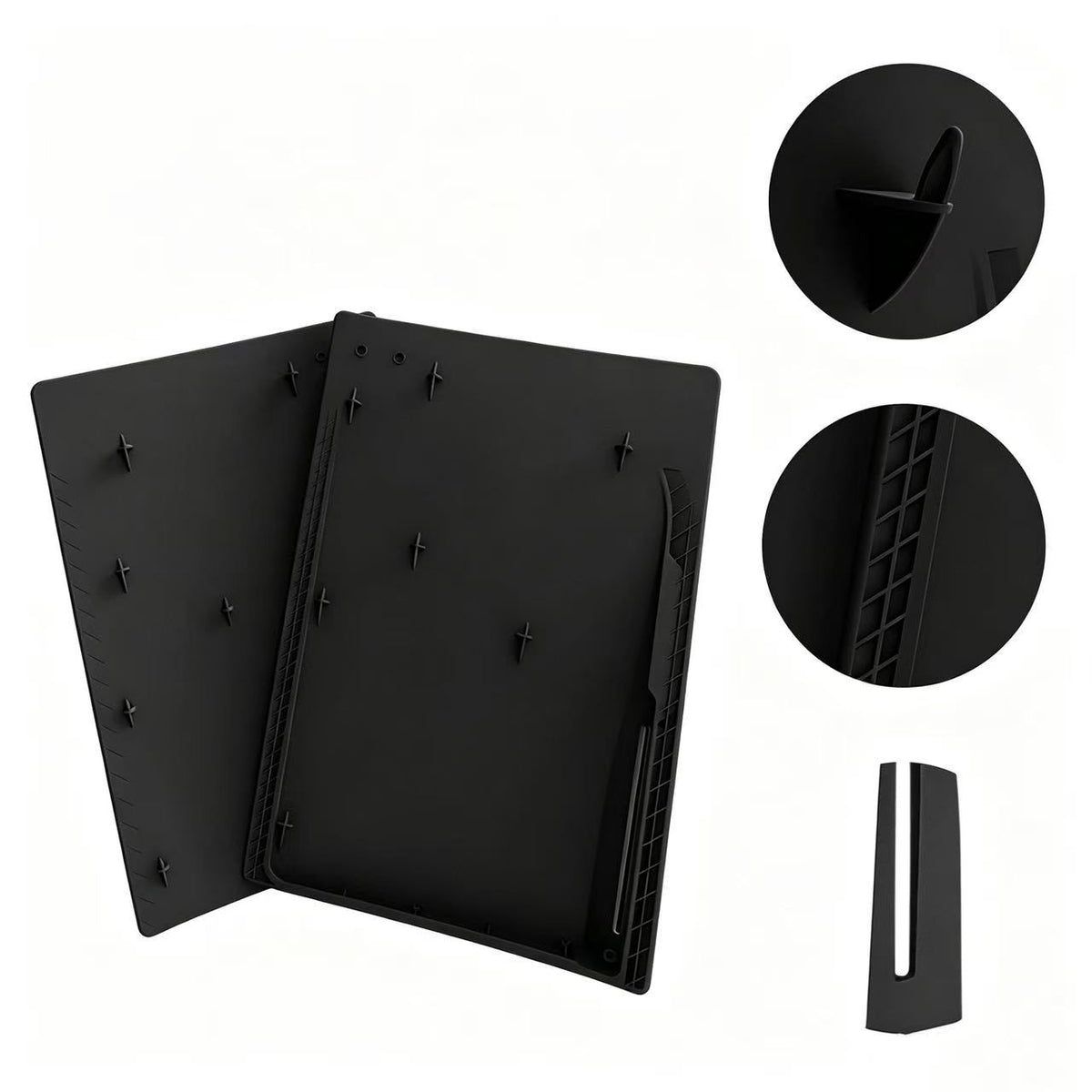 Console Replacement Ghost Faceplate Compatible with PS5 Disc Edition Side Panel Faceplate Back Plate Shell for PS5 Disc