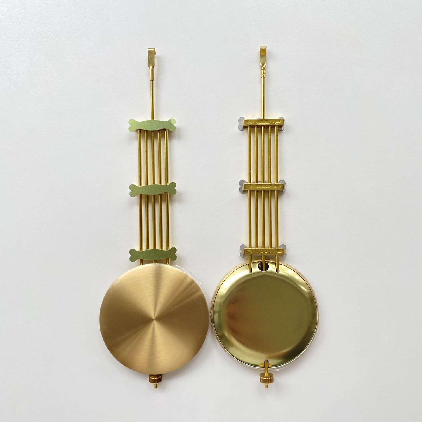 Quartz Clock Swing Metal Pendulum Bob Hammer Gold DIY Grandfather Wall Clock Repair Kits