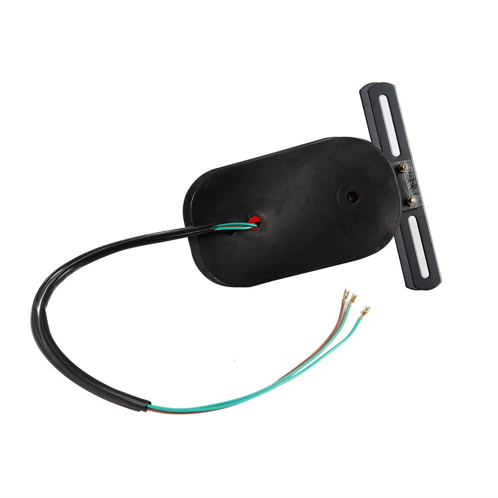 Para-lama traseiro de motocicleta com lâmpada de freio e luzes de placa Caveira Cruzada em Formato de Lápide Para Harley Chopper Bobber Personalizada
