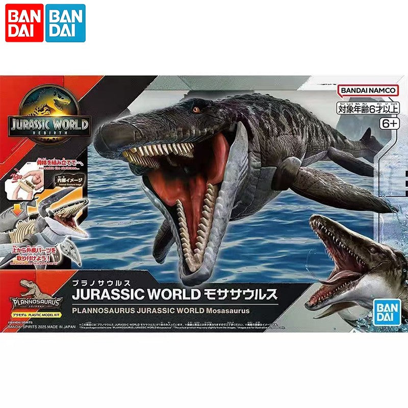 Bandai Original Jurassic World Prognathosaurus Mosasaurus Dinossauro Brinquedo Modelo Kit Figura Montável Presente Jurassic Park para Crianças?