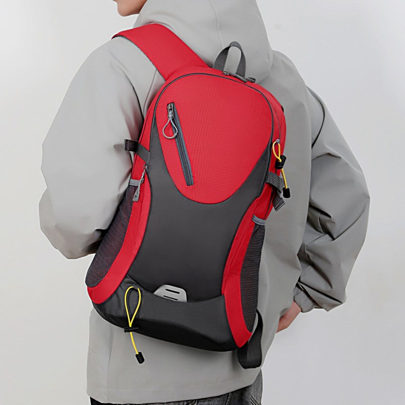 Mochila Esportiva Impermeável Unissex - Bolsa de Viagem para Moto e Caminhada para Homens e Mulheres