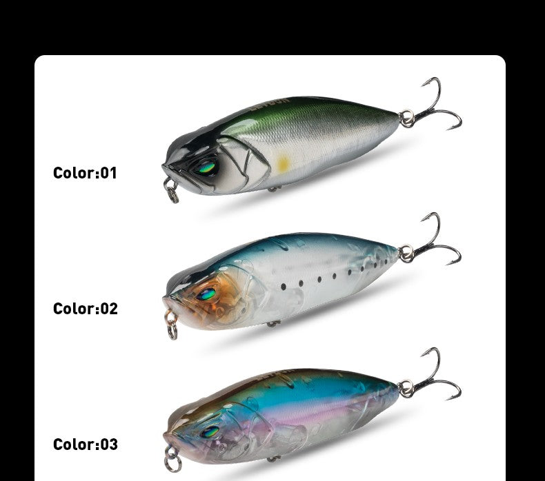 Iscas Artificiais Flutuantes LEYDUN Z-Claw Tipo Lápis 86mm 100mm 120mm Iscas Rígidas Topwater Stickbait de Superfície Boa Ação Wobblers para Robalos