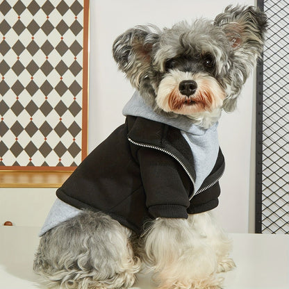 Roupas de Inverno para Cães Moletom Quentinho para Pets Casaco de Cachorro Confortável e Moderno para Cães Pequenos e Médios