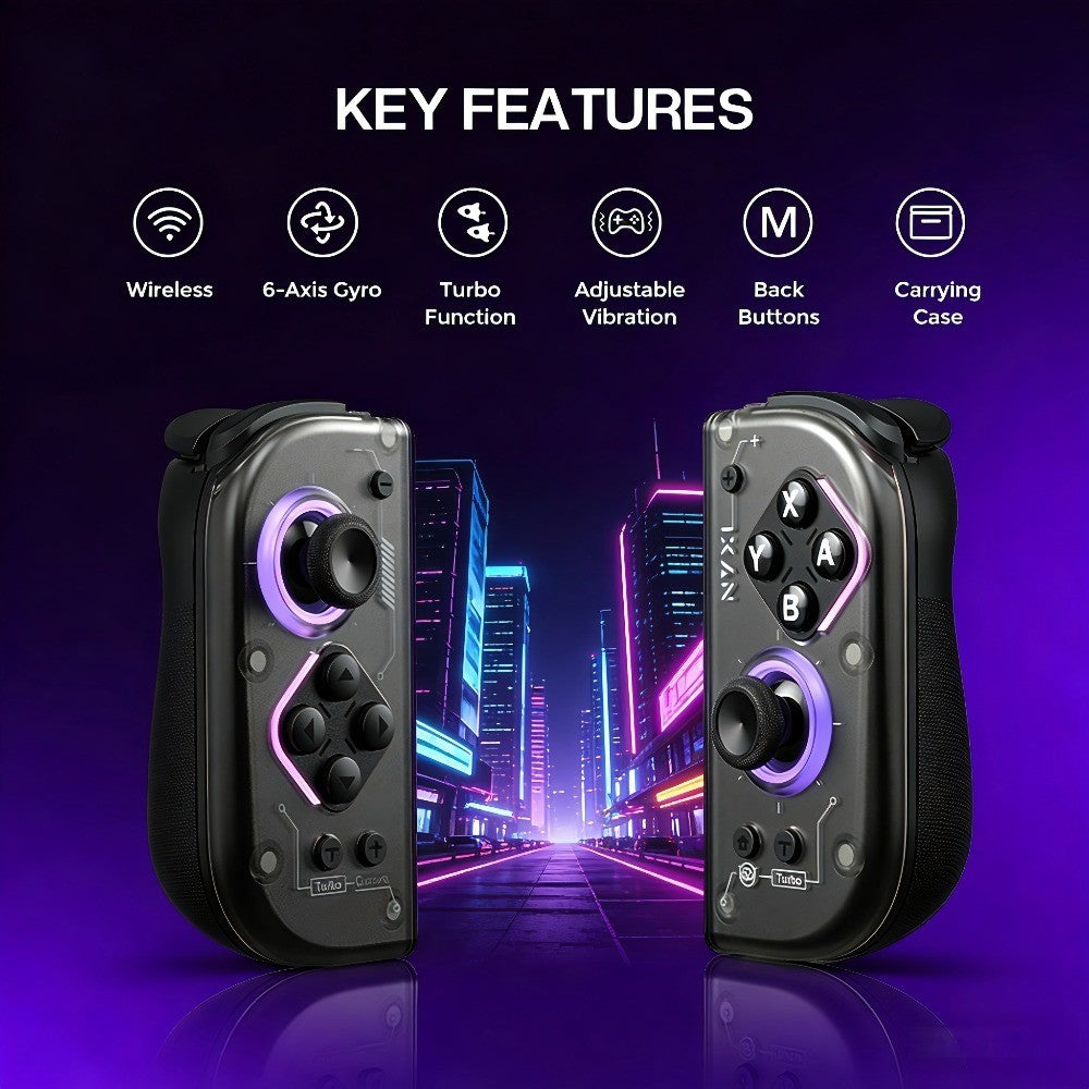 NYXI Hyperion 2 Wireless Game Controller Dual Hall Joycon Gamepad  for NintendoSwitch/Switch OLED/Switch Lite Controller