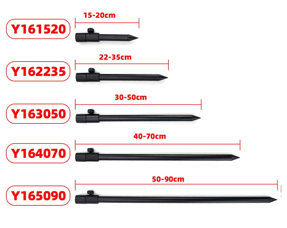 Hirisi Carp Fishing Rod Pod, Bank Stick e Buzz Bar, Suporte para Vara de Pesca, Apoia a Vara de Pesca