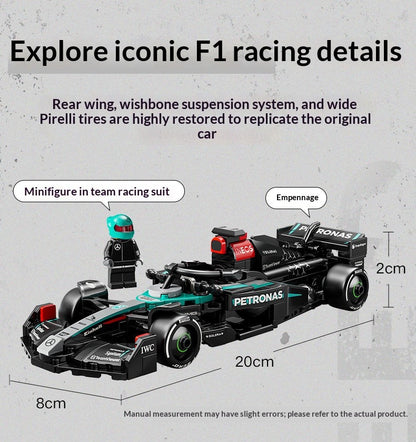Lego Christmas Celebration 77244 Mercedes AMG F1 W15 Racing Children's Toys Christmas Gift
