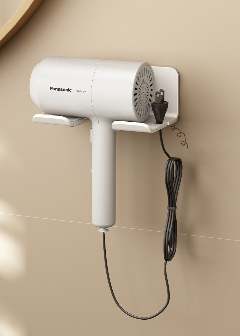 Suporte para Secador de Cabelo Suporte para Chapinha de Cabelo Suporte de Parede de Armazenamento para Banheiro sem Perfurações Prateleiras para Casa