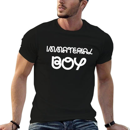 IMMATERIAL BOY T-Shirt t shirt man plain t shirts for man graphic funny T-Shirt