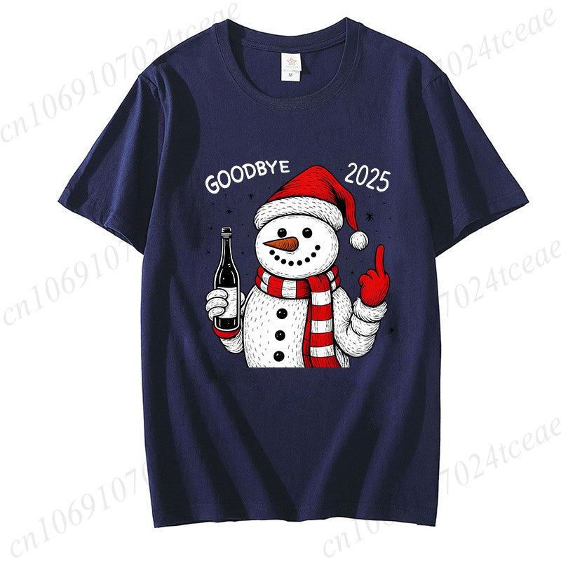 Goodbye 2025 Shirt,Goodbye 2025 Shirt,Happy New Year T-Shirt,New Year Party Shirts, 2026 Celebration Women's Men T-Shirts Tops