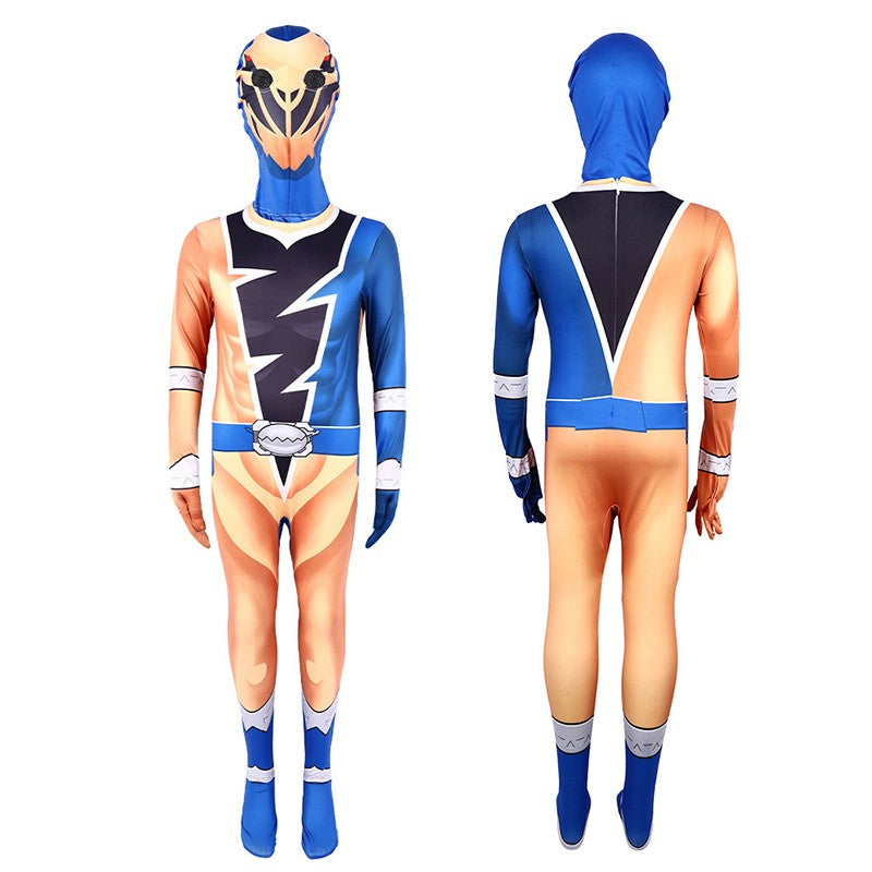 Anime Fancy Adult  Ranger Kishiryu Sentai Ryusoulger Cosplay Costume Jumpsuit Halloween Party Role Play Men Clothes