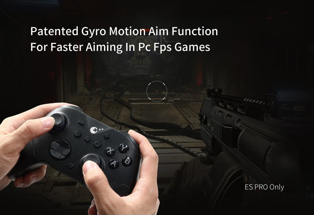 GuliKit ES Pro E-Sports Controller for Nintendo Switch / Switch 2, PC, Windows, Android with TMR Joysticks for Gameped