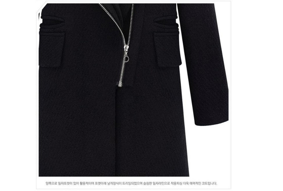 2024 New Winter Fur Collars Cashmere Coat Long With Thick Wool Cloth Coat Of Cultivate One'S Morality Women Clothing Plus Size