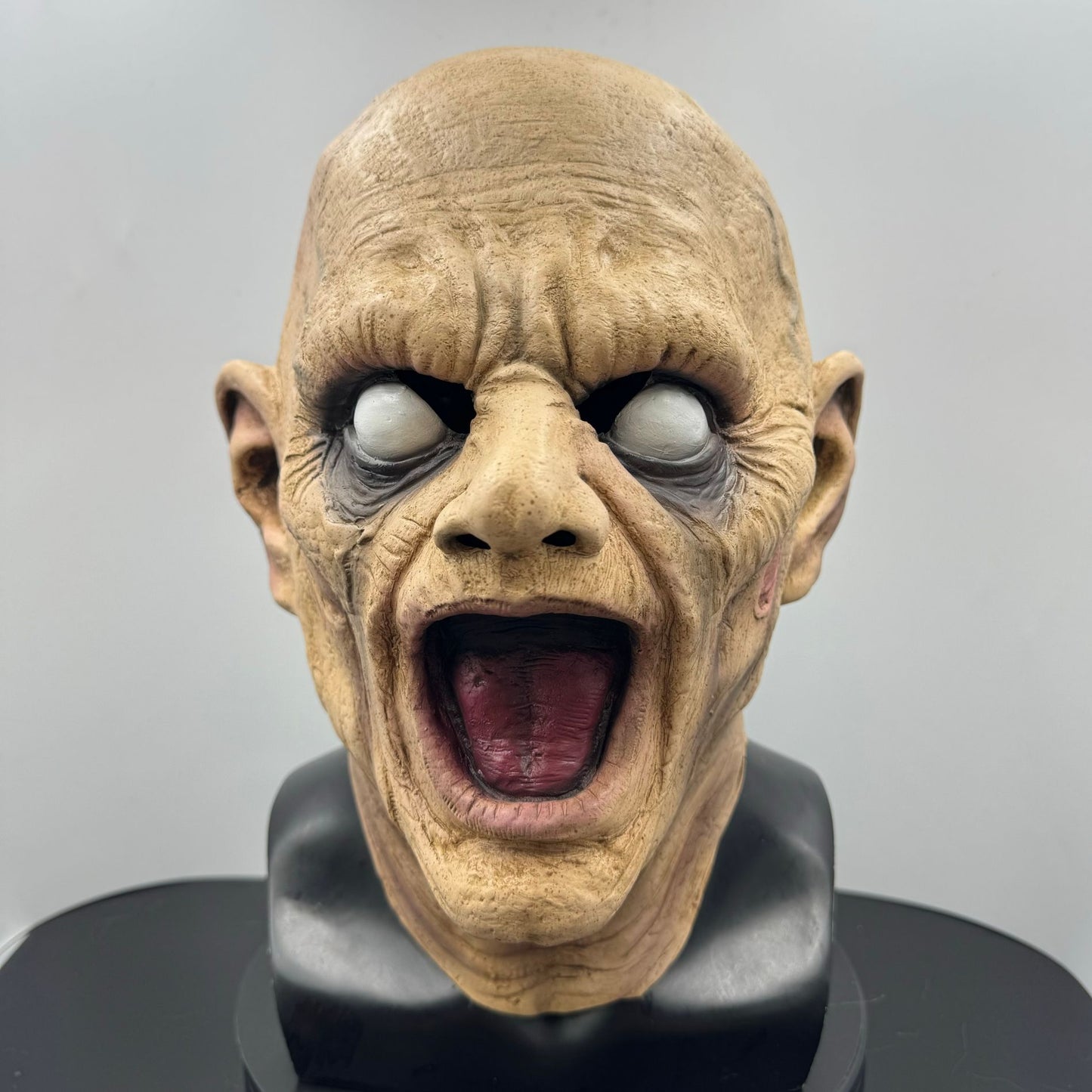 Halloween Horror Latex Mask Howling Demon Face Mask Scary Ghost Cosplay Costume Accessory For Adults